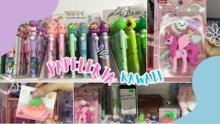 UNBOXING DE PAPELERIA KAWAII  AESTHETIC [upl. by Mathur]