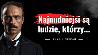 Khalil Gibran filozof poeta pisarz Autor fenomenalnej książki quotProrokquot Piękno i mądrość życia [upl. by Nirehtac]