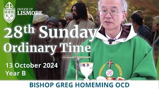 Catholic Mass Today 28th Sunday Ordinary Time 13 October 2024 Bishop Greg Homeming Lismore Australia [upl. by Maeve]