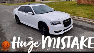 I Regret Buying A Chrysler 300s initial review and walk around  Authentic Benny [upl. by Ecyned3]