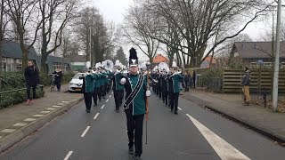 Excelsior Renkum  Carnavalsoptocht Renkum 2018 [upl. by Arekahs]