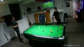 Sams3 v Potters A Chorley Winter League 39 [upl. by Ocnarfnaig]