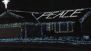 Christmas Light Show  Wonderful Christmas Time MPEG [upl. by Spragens]