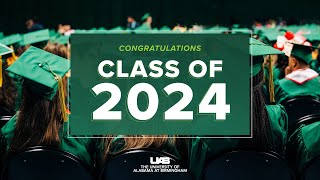 UAB Spring 2024 Graduate School Commencement [upl. by Esinyl]