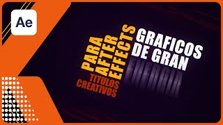 ✅ 3 INCREÍBLES Técnicas de TIPOGRAFÍA CINÉTICA en After Effects  Tutorial After Effects [upl. by Alleacim]