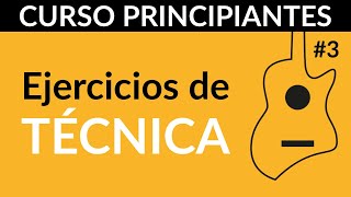 Estos son los Ejercicios de Técnica MÁS EFECTIVOS para principiantes Clases de guitarra desde cero [upl. by Vahe]