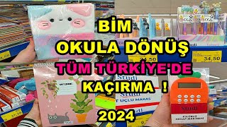 BİM EFSANE OKUL ÜRÜNLERİ 2024📕📐 BİM OKULA DÖNÜŞ BİM OKUL MALZEMELERİ GELDİ BİM OKUL ALIŞVERİŞİ [upl. by Low171]