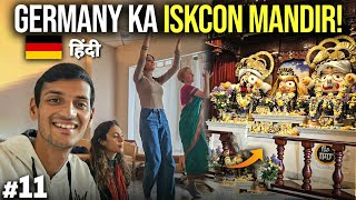 Visiting ISKCON HINDU TEMPLE in Berlin Germany 🇩🇪 [upl. by Ahsener]