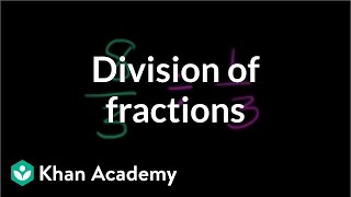 Understanding division of fractions  Fractions  PreAlgebra  Khan Academy [upl. by Berthold861]