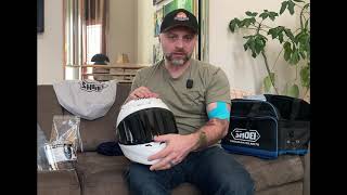 New Shoei RF1400 Helmet Revealed HandsOn Breakdown  Review [upl. by Aivital528]