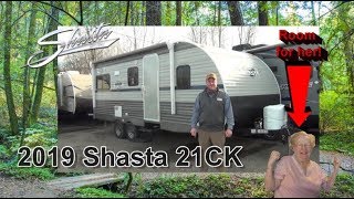 NEW 2019 Shasta 21CK  Mount Comfort RV [upl. by Terencio]