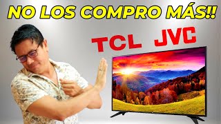 Smart TV JVC y TCL ME LO ADVIRTIERON Y NO HICE CASO [upl. by Nimzaj]