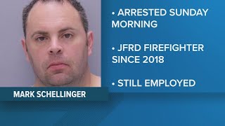 JFRD firefighter arrested on DUI charges in St Johns County [upl. by Podvin]