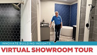 Tour our Laminate Shower amp Bathroom Showroom – Innovate Building Solutions Virtual Showroom Tour [upl. by Ardnasil]