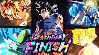 💥¡LA MAYOR LOCURA del AÑO💥 32 LEGENDARY FINISH en NEW YEAR RISING SUMMONS Dragon Ball Legends [upl. by Judie742]