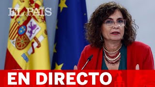 DIRECTO PRESUPUESTOS  MONTERO comparece tras el CONSEJO DE MINISTROS [upl. by Arne]