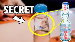 Secret way to drink Japanese Ramune Soda [upl. by Sezen]