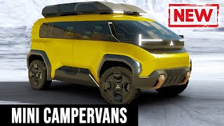 8 Smallest Campervans Based on MPVs and SUVs Affordable Adventures Await [upl. by Hewet]