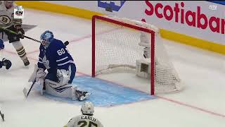 Joseph Woll with 3 game saving saves in a row game 6 Leafs vs Bruins [upl. by Schlicher1]