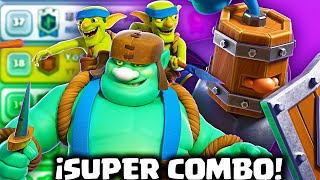 RECLUTAS EVO con GIGANTE DUENDE es MUY TROLL Top Ladder Clash Royale [upl. by Eniamrahs]