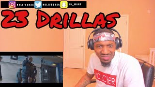 23 Drillas SmuggzyAce  Gunpowder Freestyle  REACTION [upl. by Adnirim]