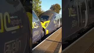 395 011 and 395 023 depart rainham for st Pancras intl [upl. by Salta]