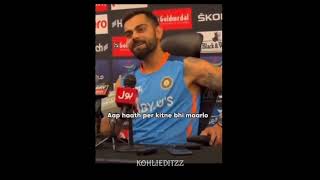 his words are true ❤️🔥💯cricketshorts kingkohli cricket cricketlover viratkohli vk king [upl. by Eirret]