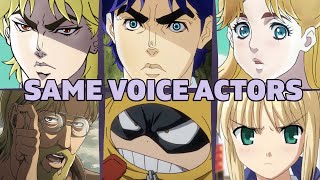 JoJo Phantom Blood Part 1 All Characters Japanese Dub Voice Actors Seiyuu Same Anime Characters [upl. by Nahk]