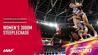 Womens 3000m Steeplechase Final  IAAF World Championships London 2017 [upl. by Nael]