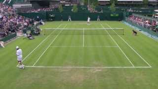 Incredible Ball Boy Catch at Australian Open 2012 [upl. by Neehahs]