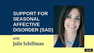 Tapping Support for Seasonal Affective Disorder SAD EFTTapping with Julie Schiffman [upl. by Aligna]