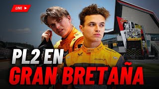 🔴 MCLAREN se ve FUERTE en casa  FP2 en Gran Bretaña 🇬🇧 [upl. by Eirlav]