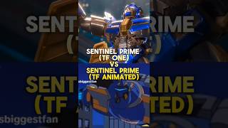 SENTINEL PRIME TF ONE VS SENTINEL PRIME TF ANIMATED transformersone transformersanimated [upl. by Ennylhsa]