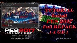 Tutorial install PES 2017 full REPACK [upl. by Atinal615]