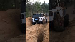 Jeep Wrangler Offroad Driving  Funny Driver shortvideo [upl. by Pronty]