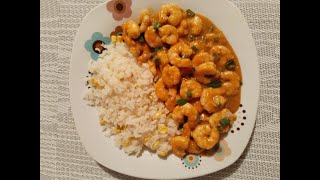 CAMARONES EN SALSA DE MANGO Y CHIPOTLE 2024 [upl. by Weston]