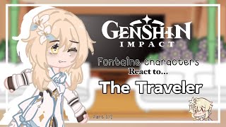 ☆ l Genshin Impact Fontaine react to the Traveler l Lumine l Part 2 l ☆ [upl. by Tila]