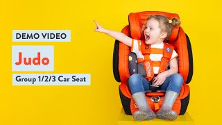 Cosatto Judo Group 123 ISOFIX Car Seat Demo Video [upl. by Yttap]