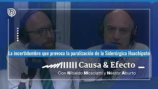 La incertidumbre que provoca la paralización de la Siderúrgica Huachipato [upl. by Aveneg]