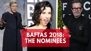 BAFTA nominations 2018 announced [upl. by Imaj202]