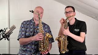 Yanagisawa AWO1 vs AWO10 Alto Sax Review [upl. by Lecia]