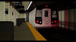 Roblox PTA Callaghan Lines R143 Siemens [upl. by Adyan745]