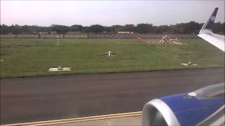 Taxi and Takeoff at Chennai International Airport VOMMMAA [upl. by Iclek919]