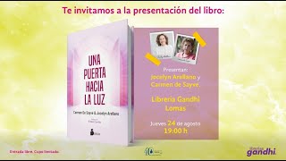 Presentación del libro Una puerta hacia la luz  CDMX [upl. by Ardnajela508]