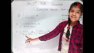 Class 12 maths integration NCERT  most important integration questions by Komal Kumari [upl. by Attevad]