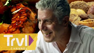 Most Delicious Hearty Meals of Season 8  Anthony Bourdain No Reservations  Travel Channel [upl. by Lisha]