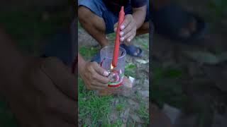 Bushcraft Skills Very Simple and Very Useful In Forest survival camping outdoor bushcraft fores [upl. by Ahseet652]