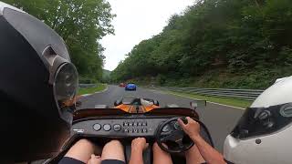 20230819 Caterham 620R Nurburgring Daan [upl. by Tengdin548]