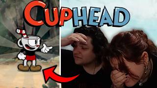 MI HERMANA y YO CONTROLAMOS al MISMO PERSONAJE  Cuphead [upl. by Ellehcyt]