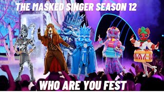 The Masked Singer Season 12 Who Are You Fest Recap amp Review [upl. by Acire]